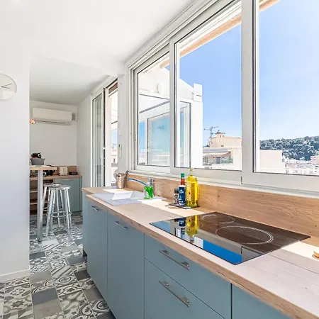 Vakantiehuis Superb Rooftop Parking Roquebrune-Cap-Martin